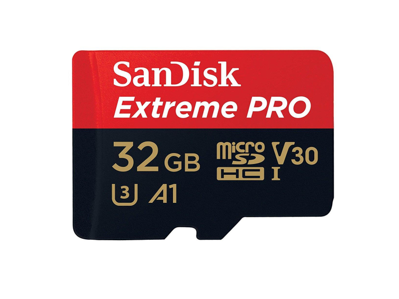 Sandisk 32GB microSDHC Extreme Pro 100MB/s A1 C10 V30 U3